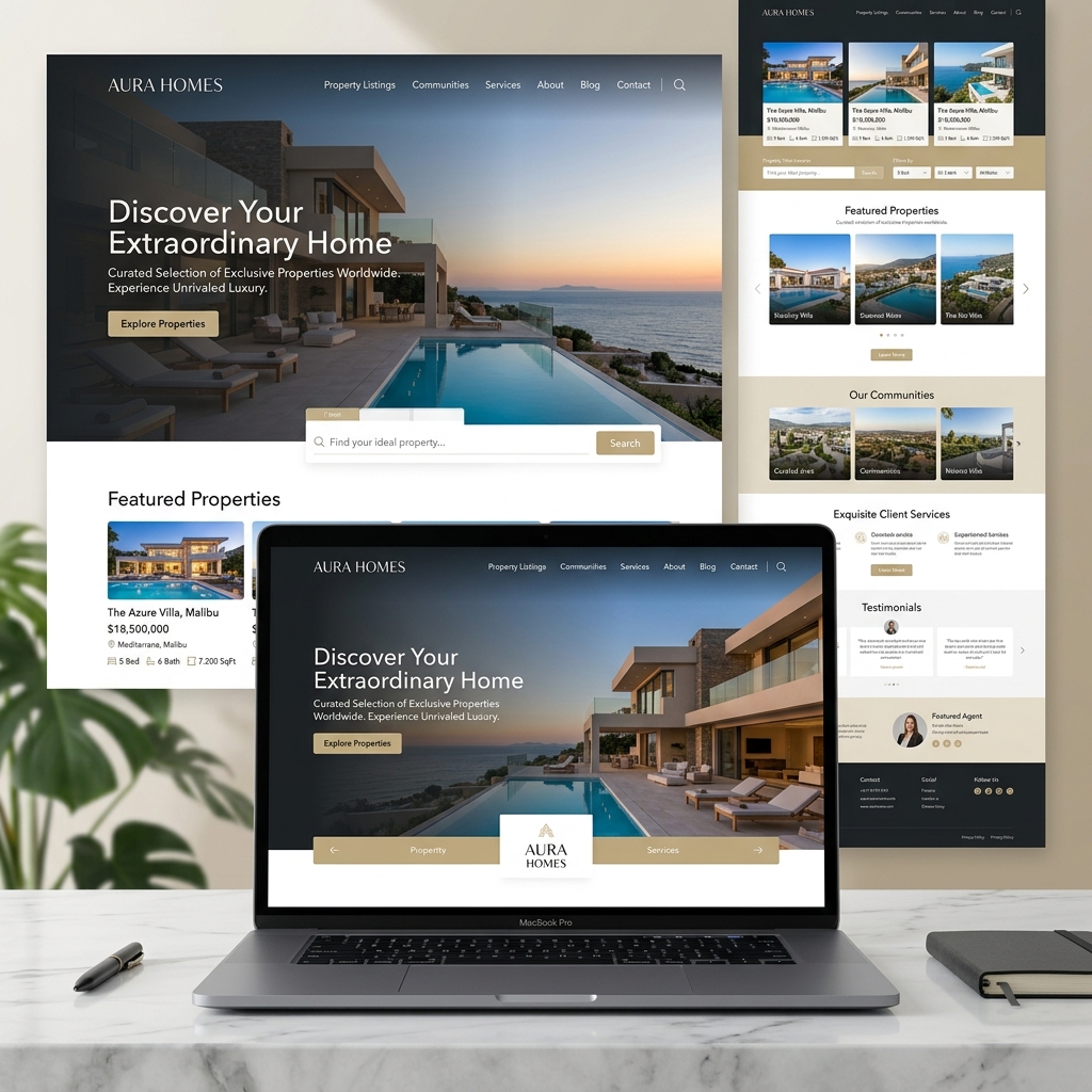 Mockup Imobiliária