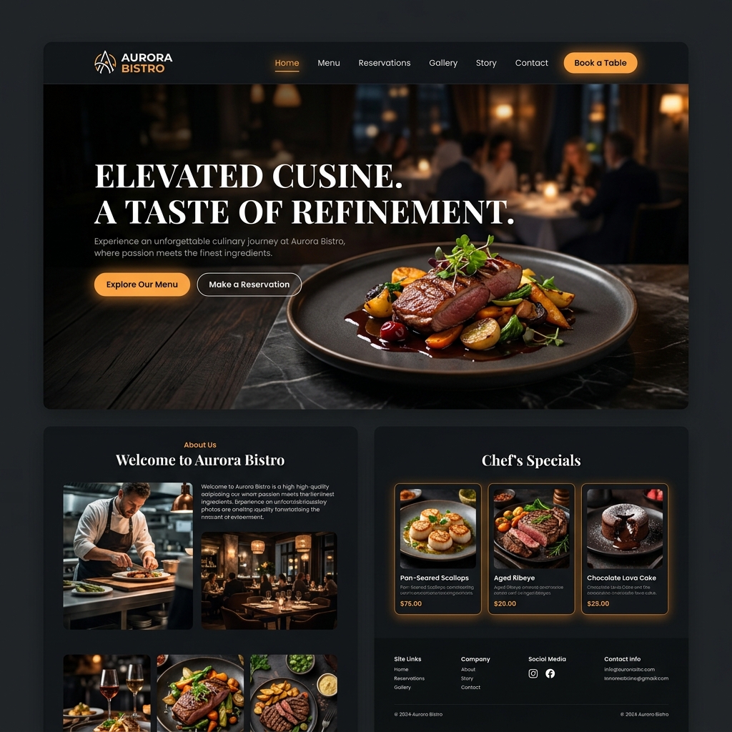 Mockup Restaurante